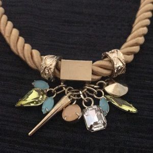 Anthropologie gold necklace